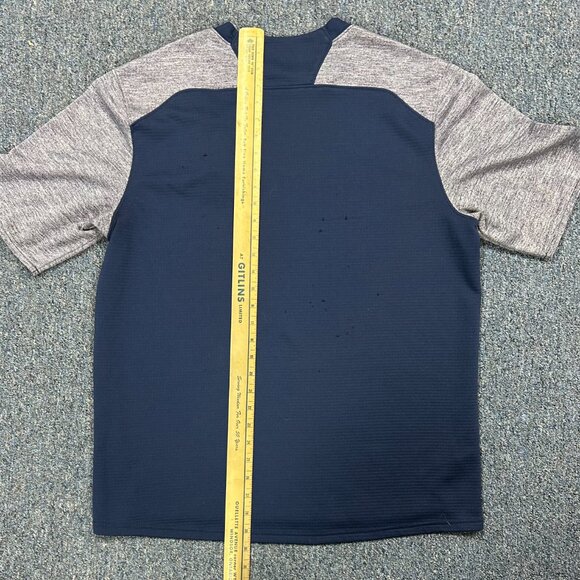 Embroidered University of Windsor Heavy Majestic T Shirt Sz L - Picture 6 of 7